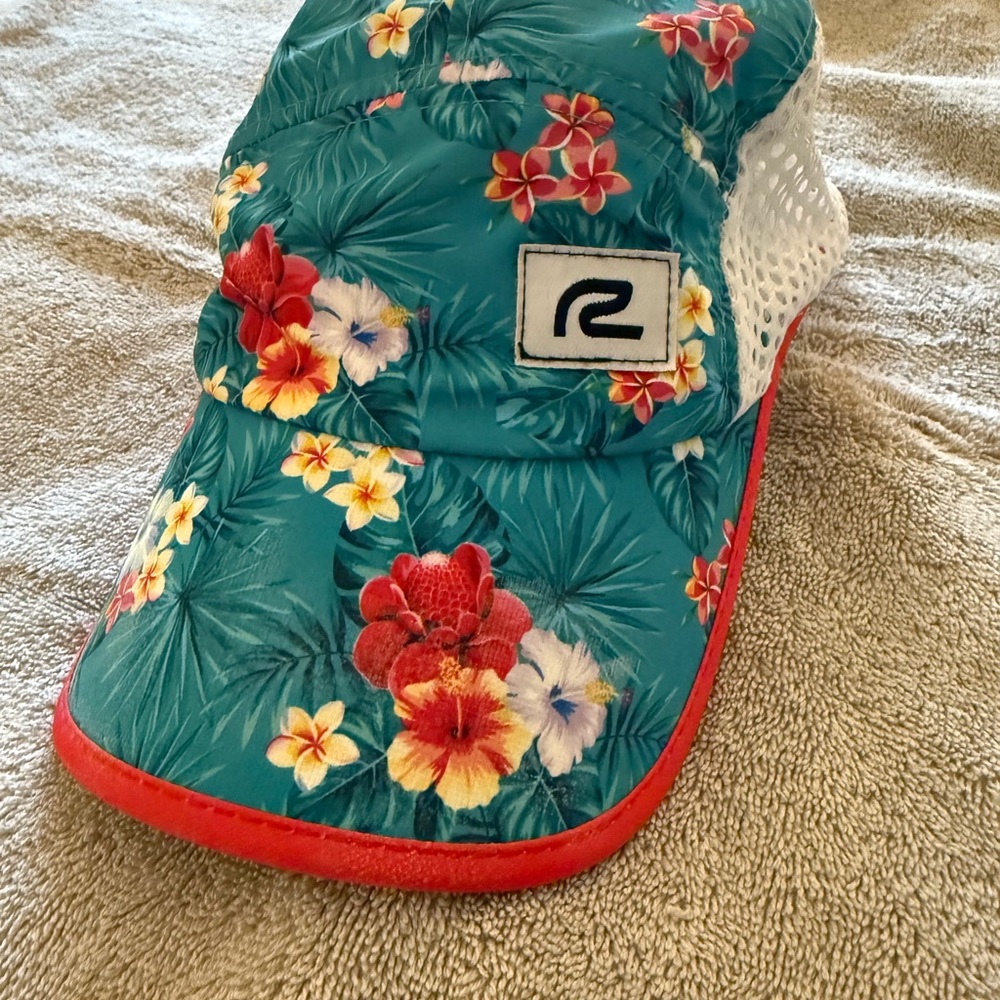 Floral Mesh Trucker Hat